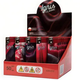 50x-zapalniczka-piezo-ignis-classic-electr-z-zaworkiem-ig0-012-red-carbon