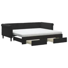 czarna-sofa-rozkladana-2-w-1-z-szufladami-wymiary-229-x-100-x-68-cm