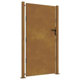 furtka-ogrodowa-105x205-cm-stal-kortenowska