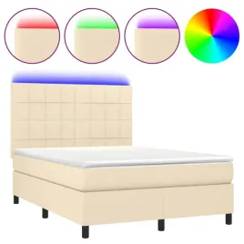 lozko-kontynentalne-kremowe-z-materacem-140x190-cm-i-diodami-led