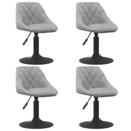 obrotowe-krzesla-stolowe-4-szt-jasnoszare-obite-aksamitem