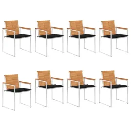 drewniane-krzesla-ogrodowe-z-poduszkami-czarnymi-60-x-56-x-85-cm