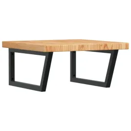polka-scienna-pod-umywalke-stal-i-lite-drewno-debowe