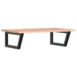 polka-scienna-pod-umywalke-stal-i-lite-drewno-debowe