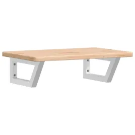 polka-scienna-pod-umywalke-stal-i-lite-drewno-debowe