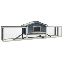 klatka-dla-krolika-szara-310x70x87-cm-drewno-sosny-i-jodly