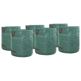 torby-na-odpady-do-ogrodu-12-pcs-zielony-45-x-45-x-76-cm
