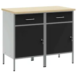szafka-robocza-z-szuflada-2-pcs-czarny-i-szary-100-x-55-x-85-cm
