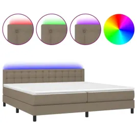 lozko-kontynentalne-z-materacem-diodami-led-taupe-203-x-200-x-78-88-c