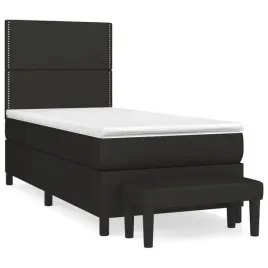 lozko-kontynentalne-czarne-z-materacem-203-x-80-x-118-128-cm