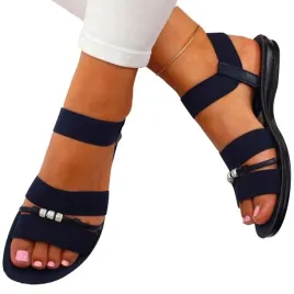 sandaly-damskie-sportowe-profilowane-guma-plaskie