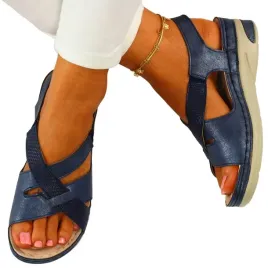 damskie-sandaly-skora-profilowane-szyte-rzepy