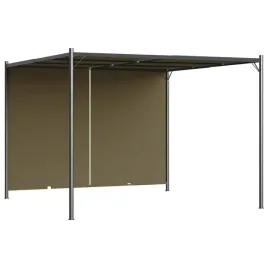 pergola-ogrodowa-ze-zwijanym-dachem-3x3-m-taupe-180-g-m