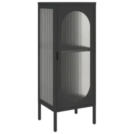 szafka-czarna-40x35x105-cm-szklo-i-stal