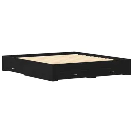 ramka-lozka-z-szufladami-203-x-183-x-32-cm-czarny-dab-rustykalna