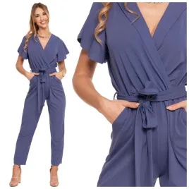 elegancki-kombinezon-damski-z-wiazaniem-krotki-rekaw-dlugi-moraj-stylowy-xl