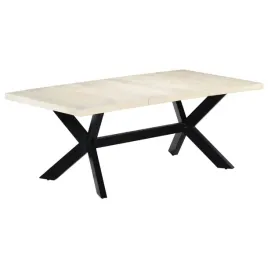 stol-jadalniany-bialy-200-x-100-x-75-cm-lite-drewno-mango