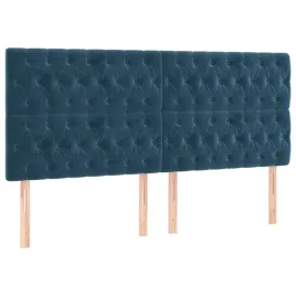 zaglowki-4-szt-ciemnoniebieskie-100x7x78-88-cm-aksamit