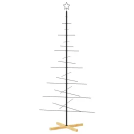 metalowa-choinka-z-drewniana-podstawa-czarna-180-cm