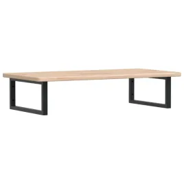 polka-scienna-pod-umywalke-stal-i-lite-drewno-debowe