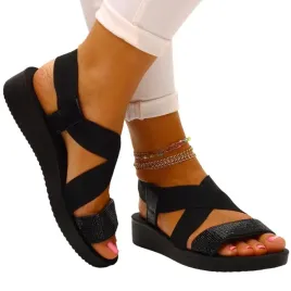 sandaly-damskie-letnie-czarne-wygodne-eleganckie-sportowe-gumeczki
