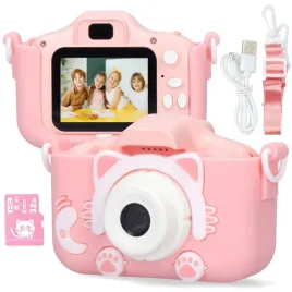 aparat-cyfrowy-dla-dzieci-kotek-rozowy-full-hd-12-mpx-karta-sd-32gb-xtech