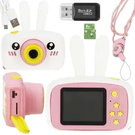 aparat-cyfrowy-dla-dzieci-fotograficzny-40-mpx-3-gry-bialy-krolik-karta-8gb
