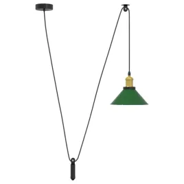 lampa-wiszaca-z-regulacja-wysokosci-e27-polysk-zielony