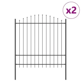 ogrodzenie-ogrodowe-szary-340-x-175-cm