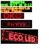 reklama-panel-led-wyswietlacz-tablica-100-20-stan-nowy