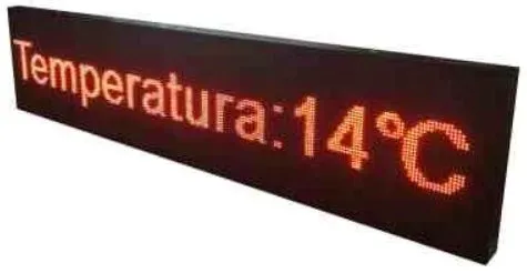 reklama-panel-led-wyswietlacz-tablica-100-20-stan-nowy