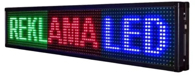 reklama-panel-led-wyswietlacz-tablica-100-20-stan-nowy