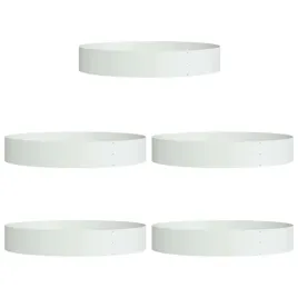 donice-ogrodowe-5-pcs-bialy-120-x-120-x-20-cm-stal