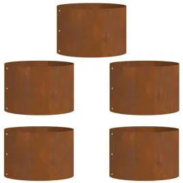 donice-ogrodowe-5-pcs-brazowy-30-x-30-x-20-cm-stal-kortenowska