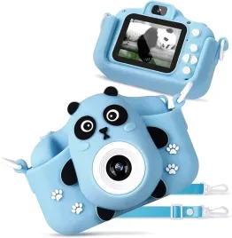 dziecka-fotograficzny-niebieski-aparat-cyfrowy-dla-dzieci-kamera-gry