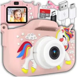 aparat-cyfrowy-fotograficzny-dla-dzieci-podwojny-rozowy-full-hd-akcesoria