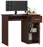 biurko-komputerowe-pin-wolnostojace-90-cm-1-szuflada-1-drzwi-3-polki-wenge-stan-nowy
