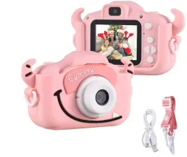 aparat-cyfrowy-dla-dziecka-faburo-32gb-rozowy-selfie