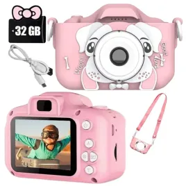 aparat-cyfrowy-dla-dzieci-rozowy-pies-kamera-gryx5
