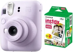 aparat-natychmiastowy-fujifilm-instax-mini-12-liliowy-wklady-20-zdjec