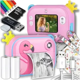 aparat-natychmiastowy-cyfrowy-dla-dzieci-z-drukarka-karta-32gb-2-rolki