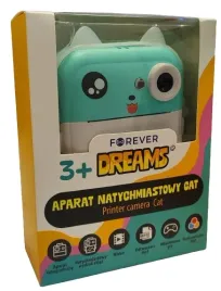 forever-dreams-aparat-natychmiastowy-cat-mini-drukarka-dla-dzieci-zielony