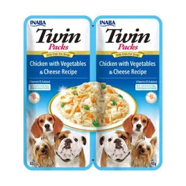 inaba-dog-twin-kurczak-warzywa-i-ser-chicken-vegetables-and-cheese-2x40g