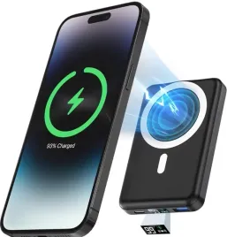 powerbank-usb-c-mocny-10000mah-indukcyjny-magsafe-ladowanie-indukcja-15w