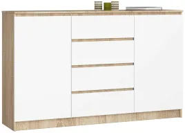 komoda-wysoka-160-cm-2-drzwi-4-szuflady-pojemna-do-salonu-dab-sonoma-biala