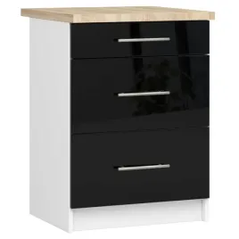 szafka-kuchenna-oliwia-60-cm-3-szuflady-z-blatem-biala-czarny-polysk