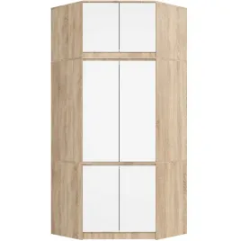 szafa-narozna-do-sypialni-100-cm-z-nadstawka-6-drzwi-9-polek-sonoma-biala