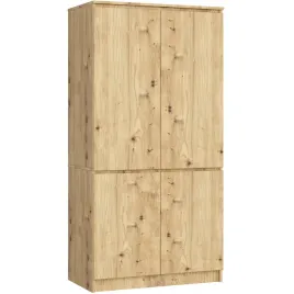 szafa-czterodrzwiowa-90-cm-sypialnia-4-drzwi-4-polki-pojemna-dab-artisan