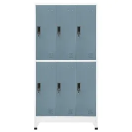 szafka-zamykana-na-klucz-jasno-i-ciemnoszara-90x45x180-cm