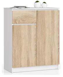 komoda-salon-80-biala-sonoma-1-szuflada-2-drzwi